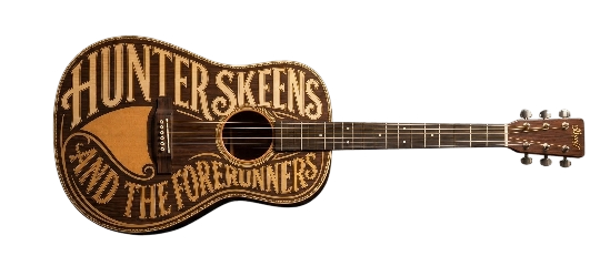 Hunter Skeens and the Forerunners guitar
